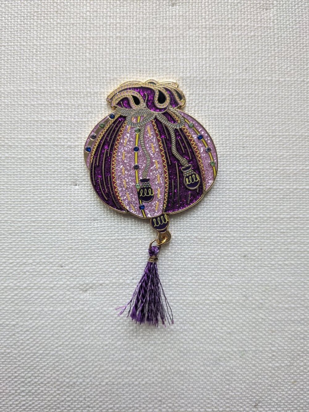 Hermione Beaded Bag Pin